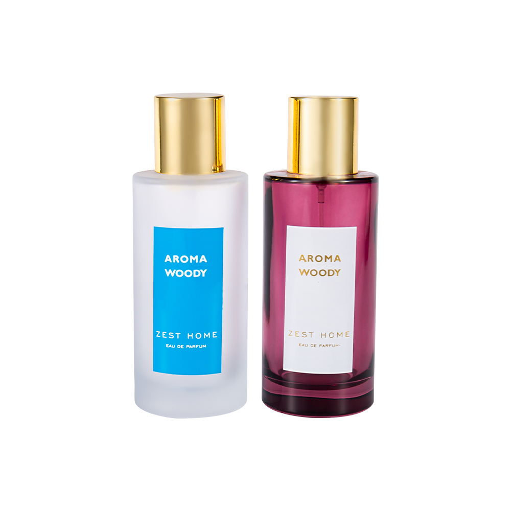 GC3989-WJ2388 ขวดน้ำหอมฝ้าคลาสสิกขายส่ง 100 มล. หรูหราทองด้านบน